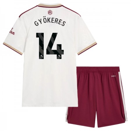 Maglia Arsenal Gyokeres 14 Bambino Terza Divisa 2025-26